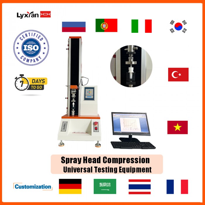 ASTM D2632 Spray Nozzle Compression Strength Testing Machine