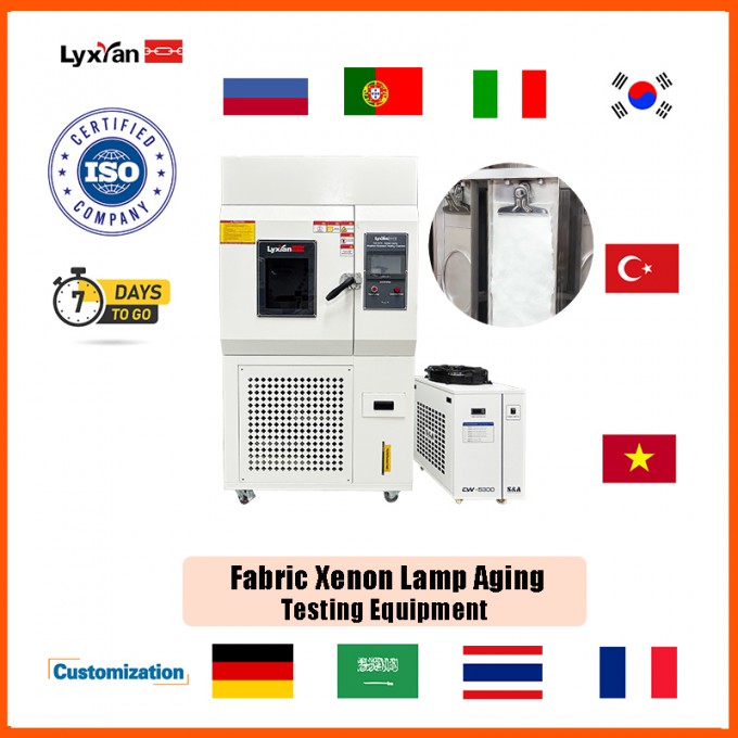 Xenon lamp aging test