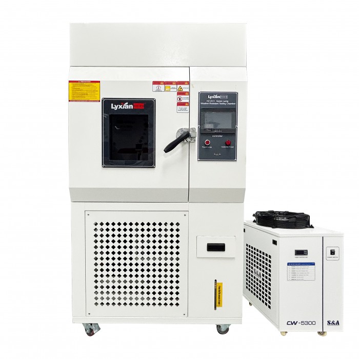 ISO 105B02 Standard Auto Parts Industry Xenon Lamp Test Chamber HZ-2011
